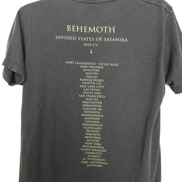 Behemoth 2016 Band Tee- "Divided States Of Satanica" - Picture 2 of 2